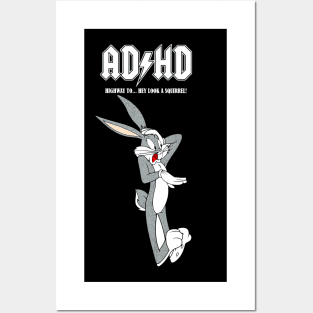 ad hd bunny Posters and Art